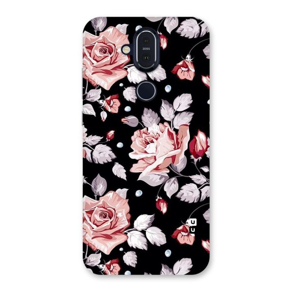 Artsy Floral Back Case for Nokia 8.1