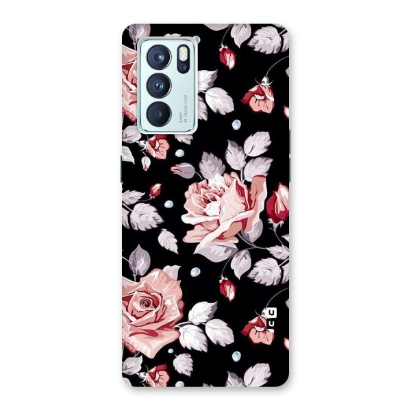 Artsy Floral Back Case for Oppo Reno6 Pro 5G