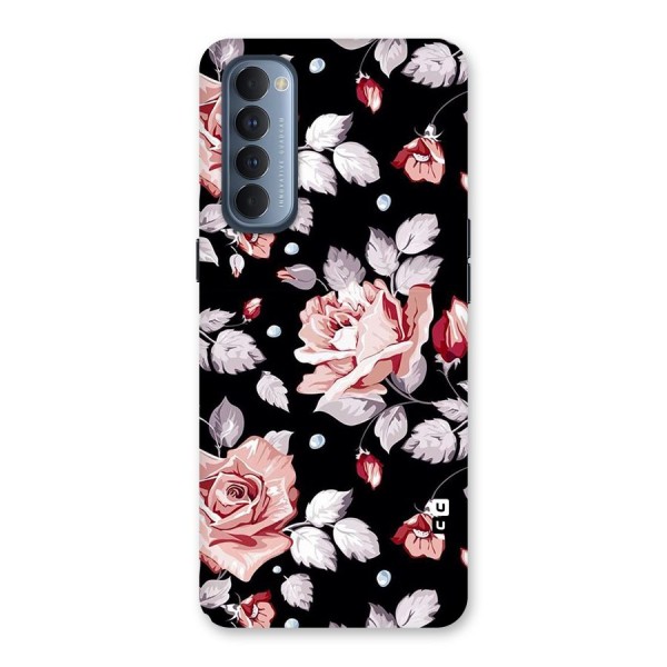 Artsy Floral Back Case for Reno4 Pro