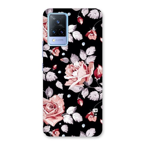 Artsy Floral Back Case for Vivo V21 5G