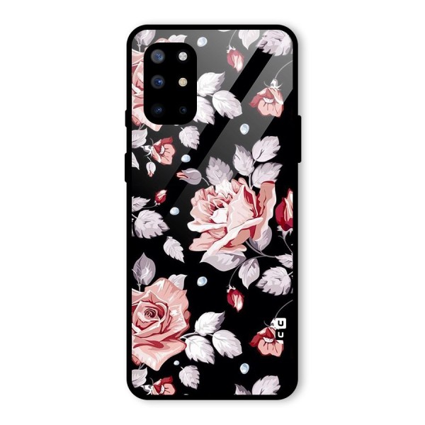 Artsy Floral Glass Back Case for OnePlus 8T