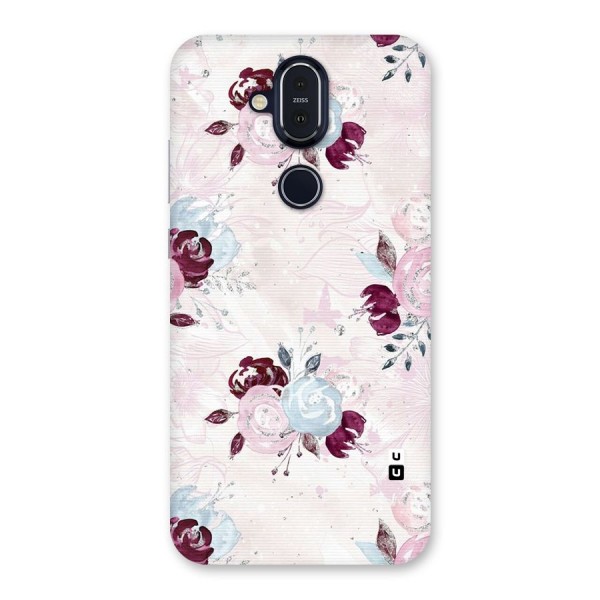 Artsy Florasy Back Case for Nokia 8.1