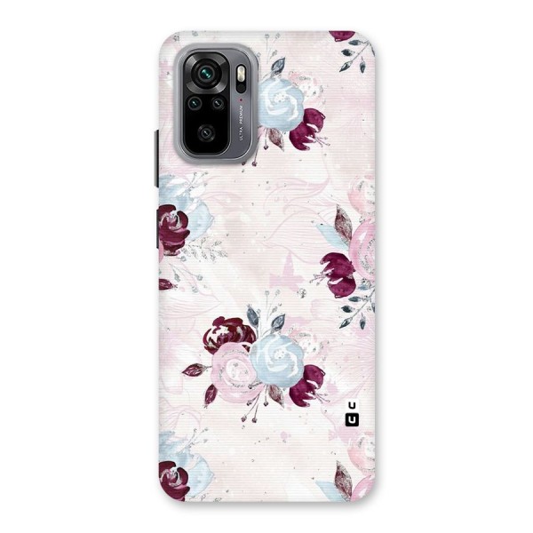 Artsy Florasy Back Case for Redmi Note 10