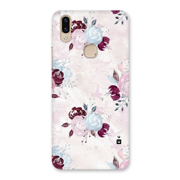 Artsy Florasy Back Case for Vivo V9