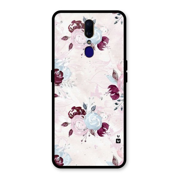 Artsy Florasy Glass Back Case for Oppo F11