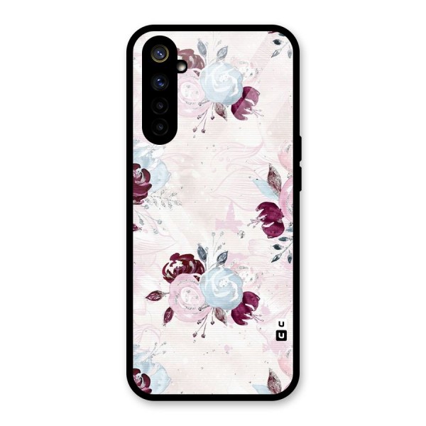 Artsy Florasy Glass Back Case for Realme 6