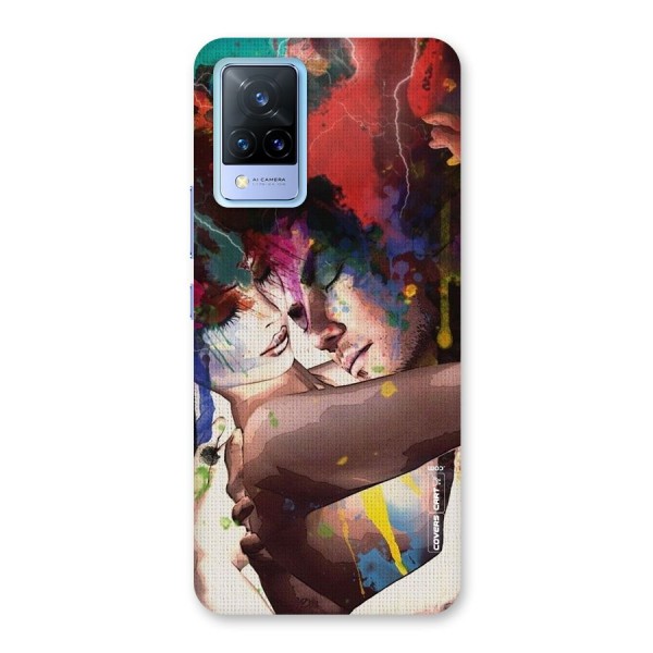 Artsy Romance Back Case for Vivo V21 5G