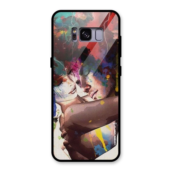 Artsy Romance Glass Back Case for Galaxy S8