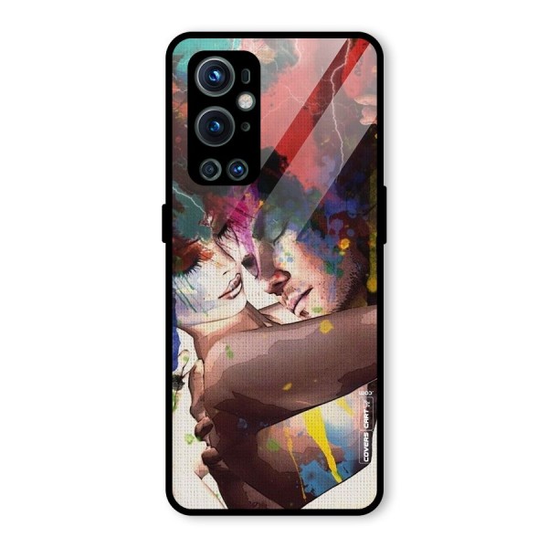 Artsy Romance Glass Back Case for OnePlus 9 Pro