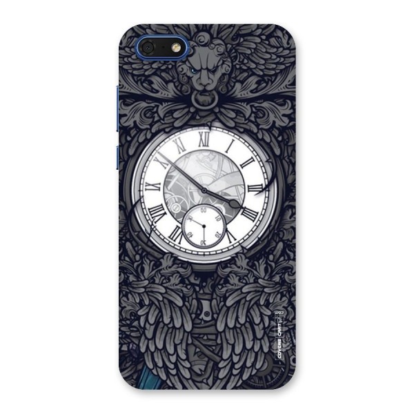 Artsy Wall Clock Back Case for Honor 7s