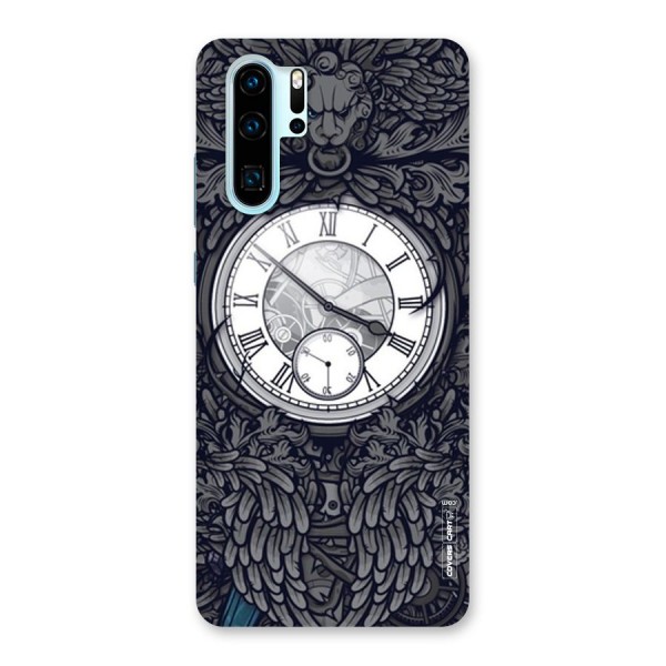 Artsy Wall Clock Back Case for Huawei P30 Pro