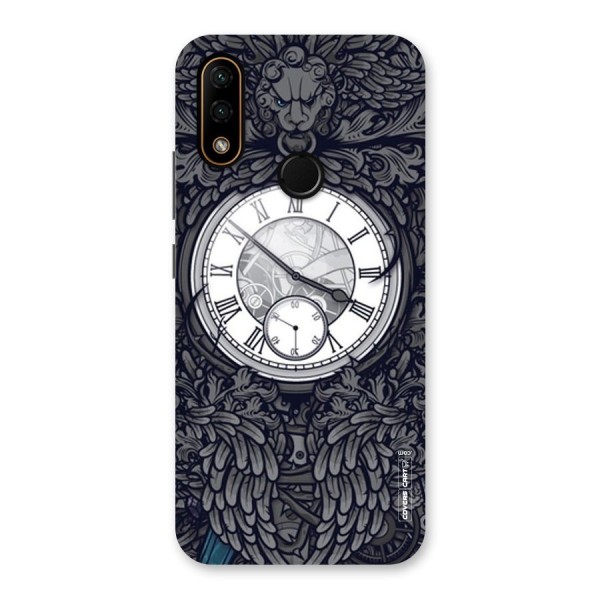 Artsy Wall Clock Back Case for Lenovo A6 Note