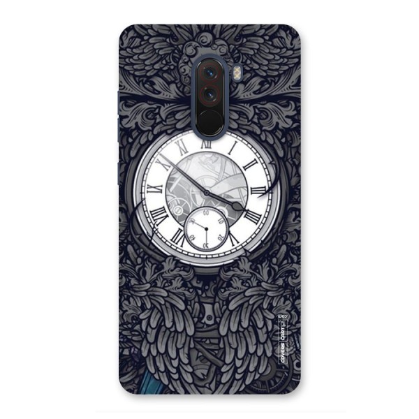 Artsy Wall Clock Back Case for Poco F1