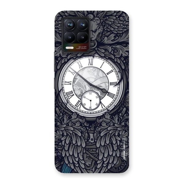 Artsy Wall Clock Back Case for Realme 8