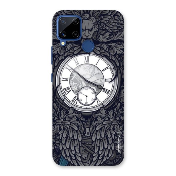 Artsy Wall Clock Back Case for Realme C12