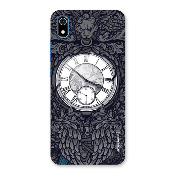 Artsy Wall Clock Back Case for Redmi 7A