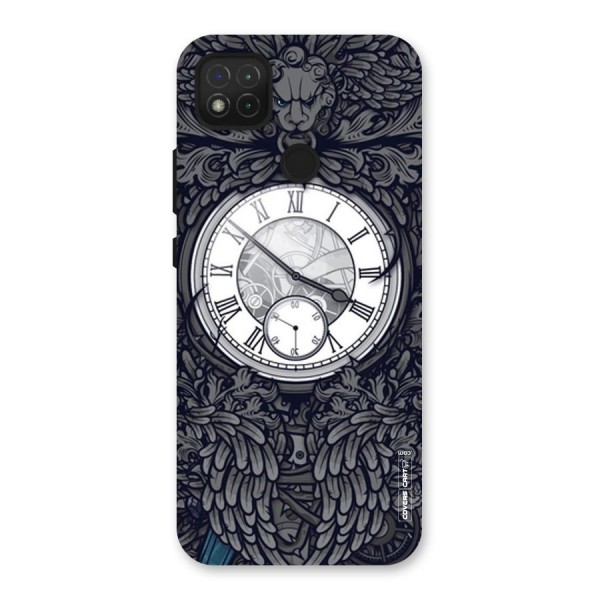 Artsy Wall Clock Back Case for Redmi 9C