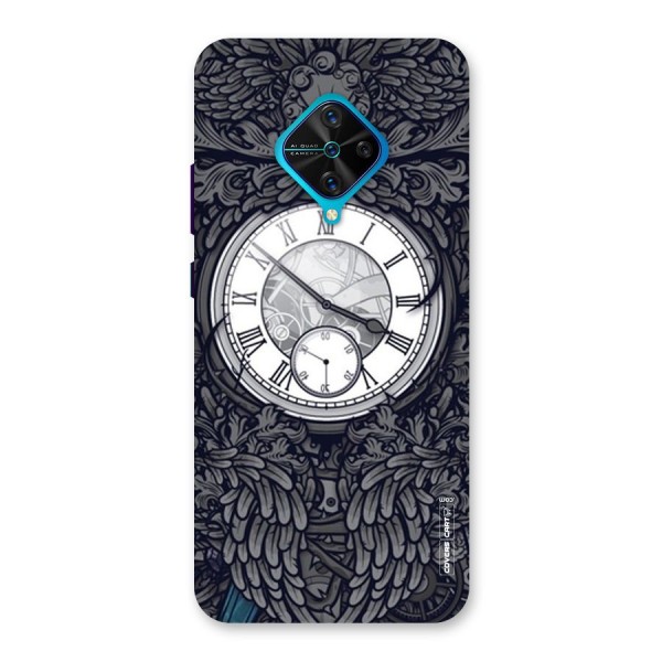 Artsy Wall Clock Back Case for Vivo S1 Pro