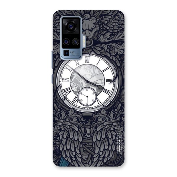 Artsy Wall Clock Back Case for Vivo X50 Pro