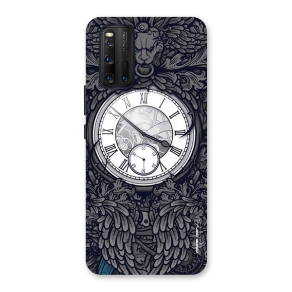 Artsy Wall Clock Back Case for Vivo iQOO 3