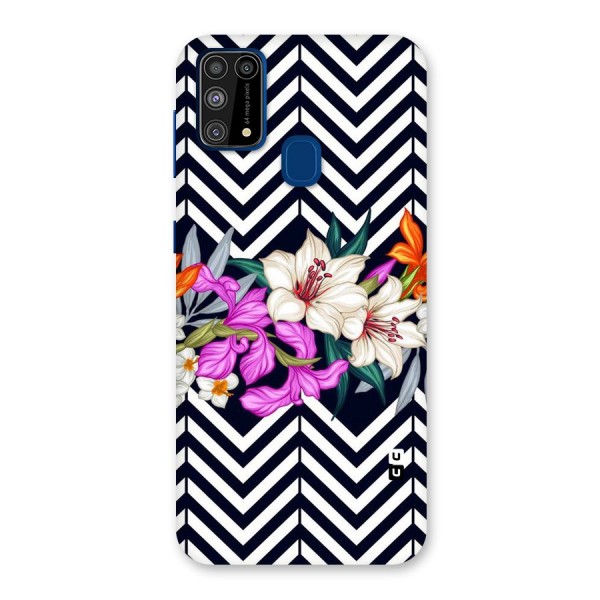 Artsy ZigZag Floral Back Case for Galaxy F41