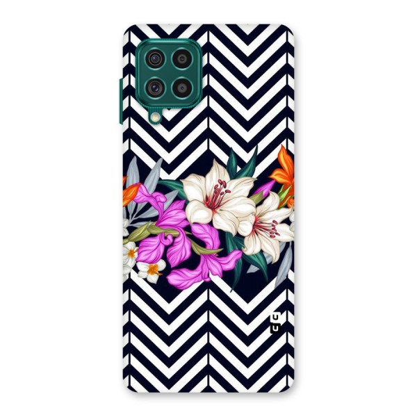 Artsy ZigZag Floral Back Case for Galaxy F62