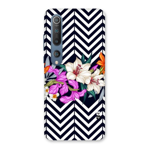 Artsy ZigZag Floral Back Case for Mi 10