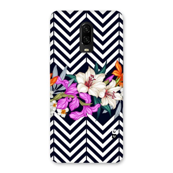 Artsy ZigZag Floral Back Case for OnePlus 6T