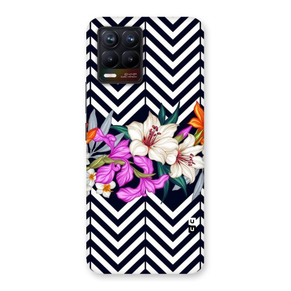 Artsy ZigZag Floral Back Case for Realme 8