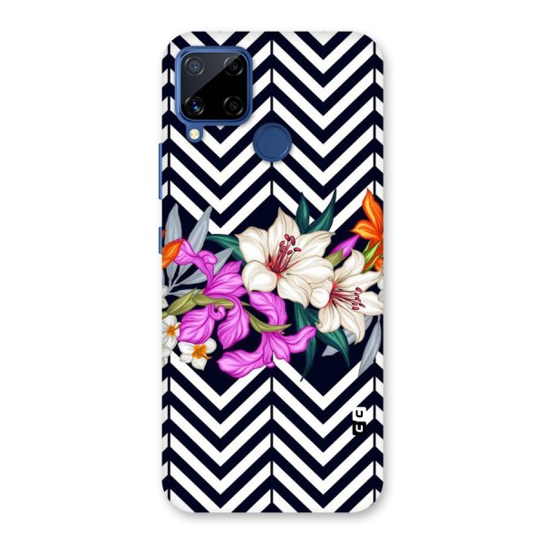 Artsy ZigZag Floral Back Case for Realme C12