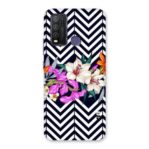 Artsy ZigZag Floral Back Case for Vivo Y30