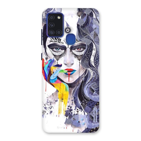 Astonishing Artwork Back Case for Galaxy A21s