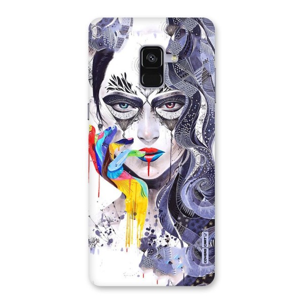 Astonishing Artwork Back Case for Galaxy A8 Plus