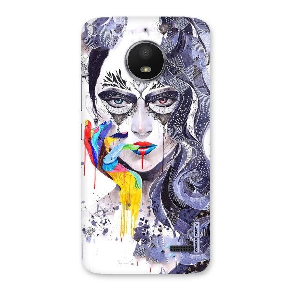 Astonishing Artwork Back Case for Moto E4