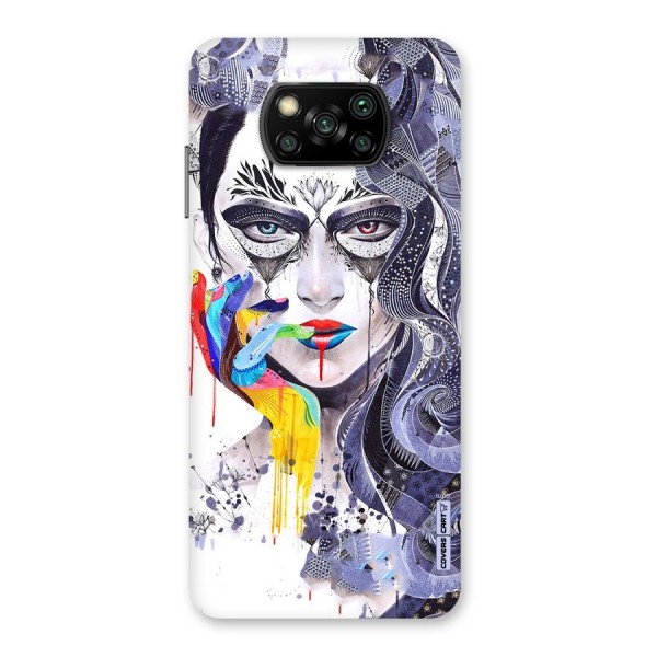 Astonishing Artwork Back Case for Poco X3