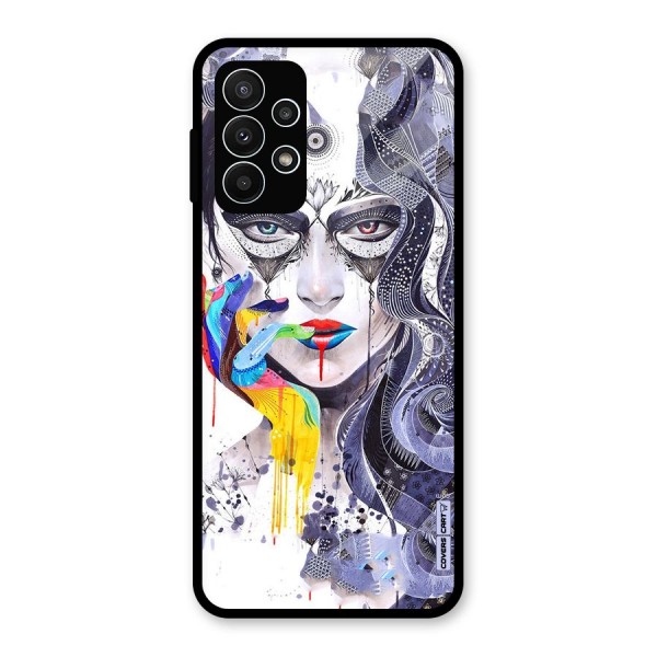 Astonishing Artwork Glass Back Case for Galaxy A23