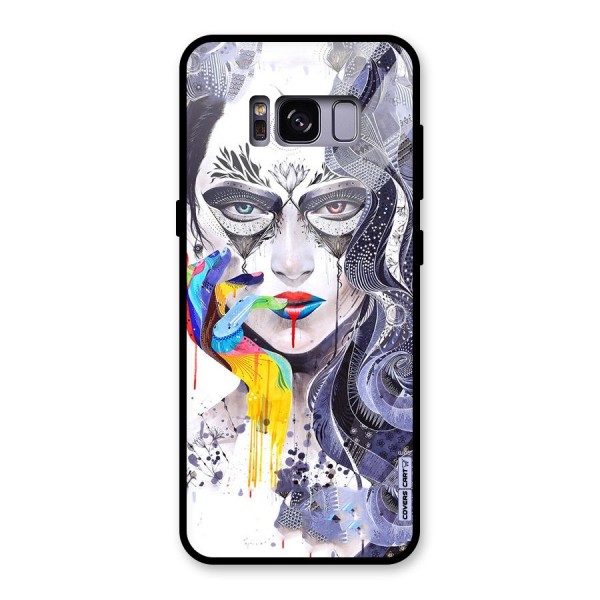 Astonishing Artwork Glass Back Case for Galaxy S8