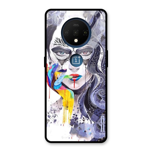 Astonishing Artwork Glass Back Case for OnePlus 7T