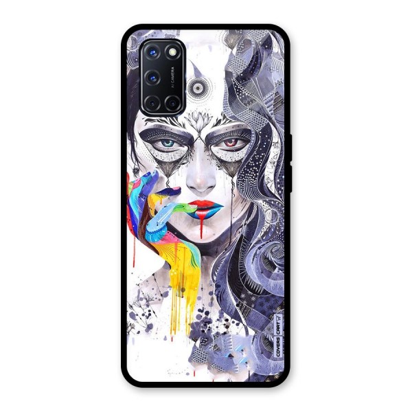 Astonishing Artwork Glass Back Case for Oppo A52