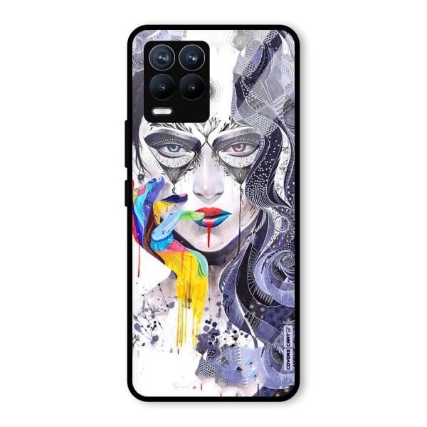 Astonishing Artwork Glass Back Case for Realme 8