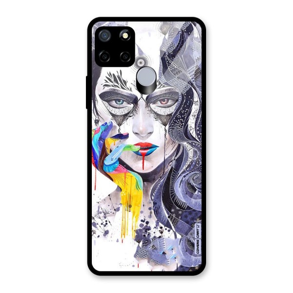 Astonishing Artwork Glass Back Case for Realme C15