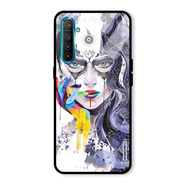 Astonishing Artwork Glass Back Case for Realme XT