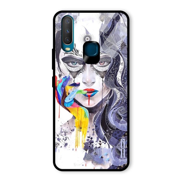 Astonishing Artwork Glass Back Case for Vivo Y12