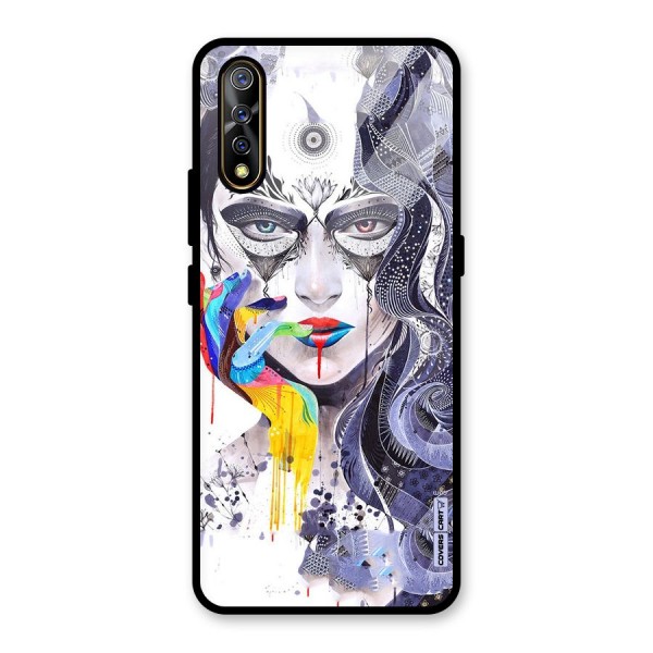 Astonishing Artwork Glass Back Case for Vivo Z1x