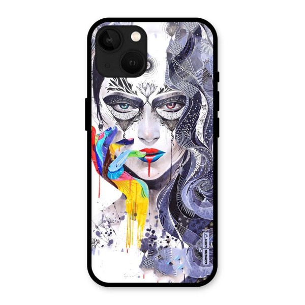 Astonishing Artwork Glass Back Case for iPhone 13