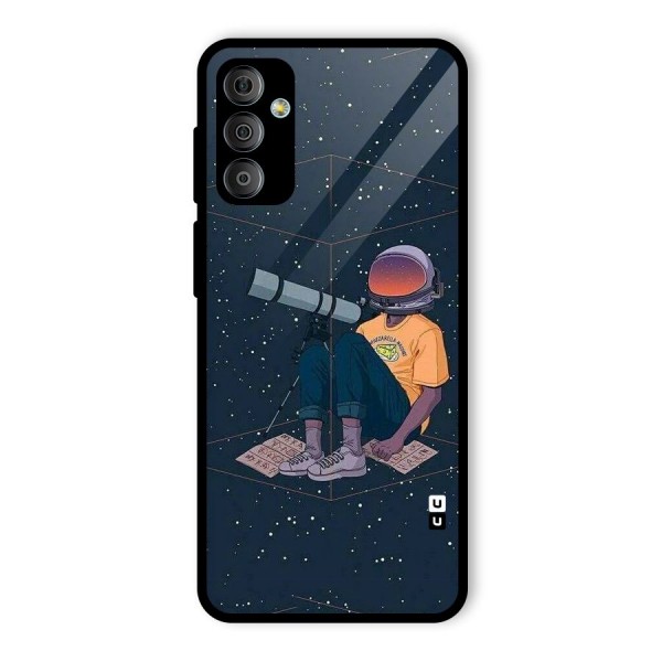 AstroNOT Glass Back Case for Galaxy F23