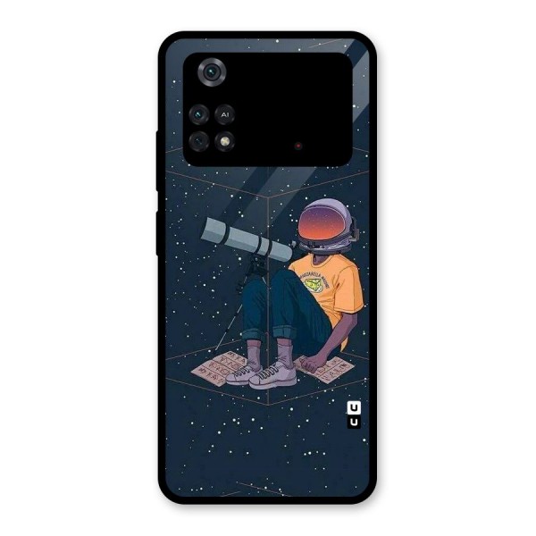 AstroNOT Glass Back Case for Poco M4 Pro 4G