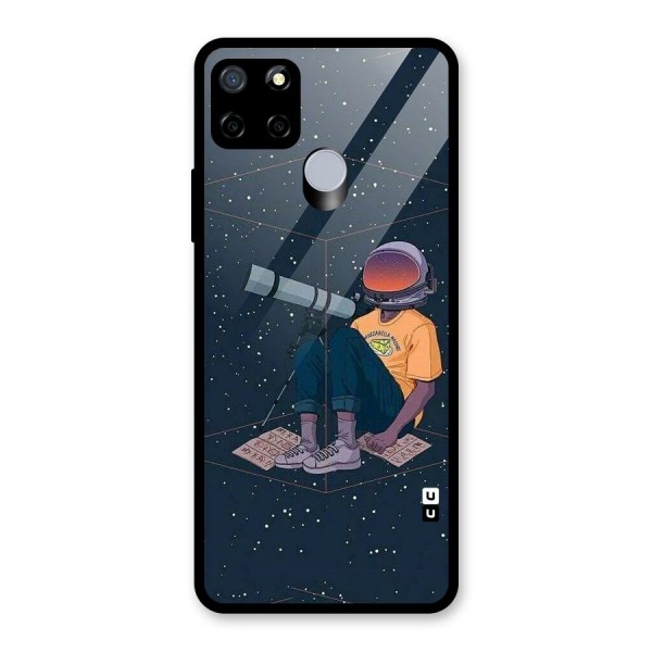 AstroNOT Glass Back Case for Realme C15