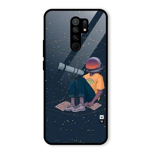 AstroNOT Glass Back Case for Redmi 9 Prime