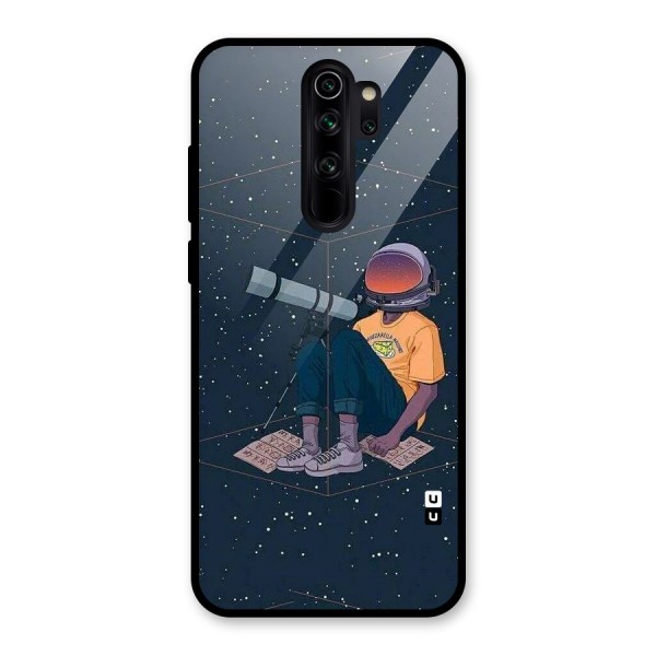 AstroNOT Glass Back Case for Redmi Note 8 Pro